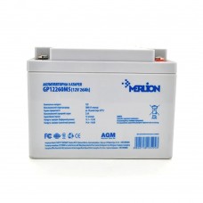 Акумуляторна батарея для ДБЖ AGM MERLION GP12260M5