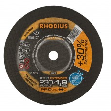 Круг відрізний RHODIUS XT38 ProLine 230*1,9*22 сталь/нержавіюча сталь