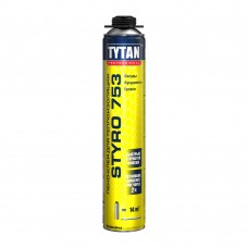 Піна-клей монтажна поліуретанова TYTAN Styro 753 750 мл для теплоізоляції