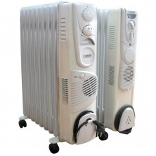 Масляний радіатор з вентилятором Термія Н 1024 В, 10 секций, 2,4 кВт